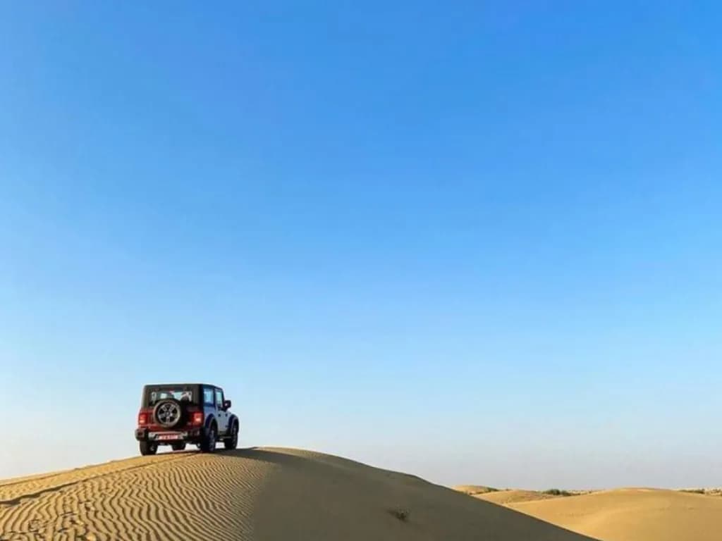 4.Jeep Safari: Thrilling Desert Adventure in Jaisalmer